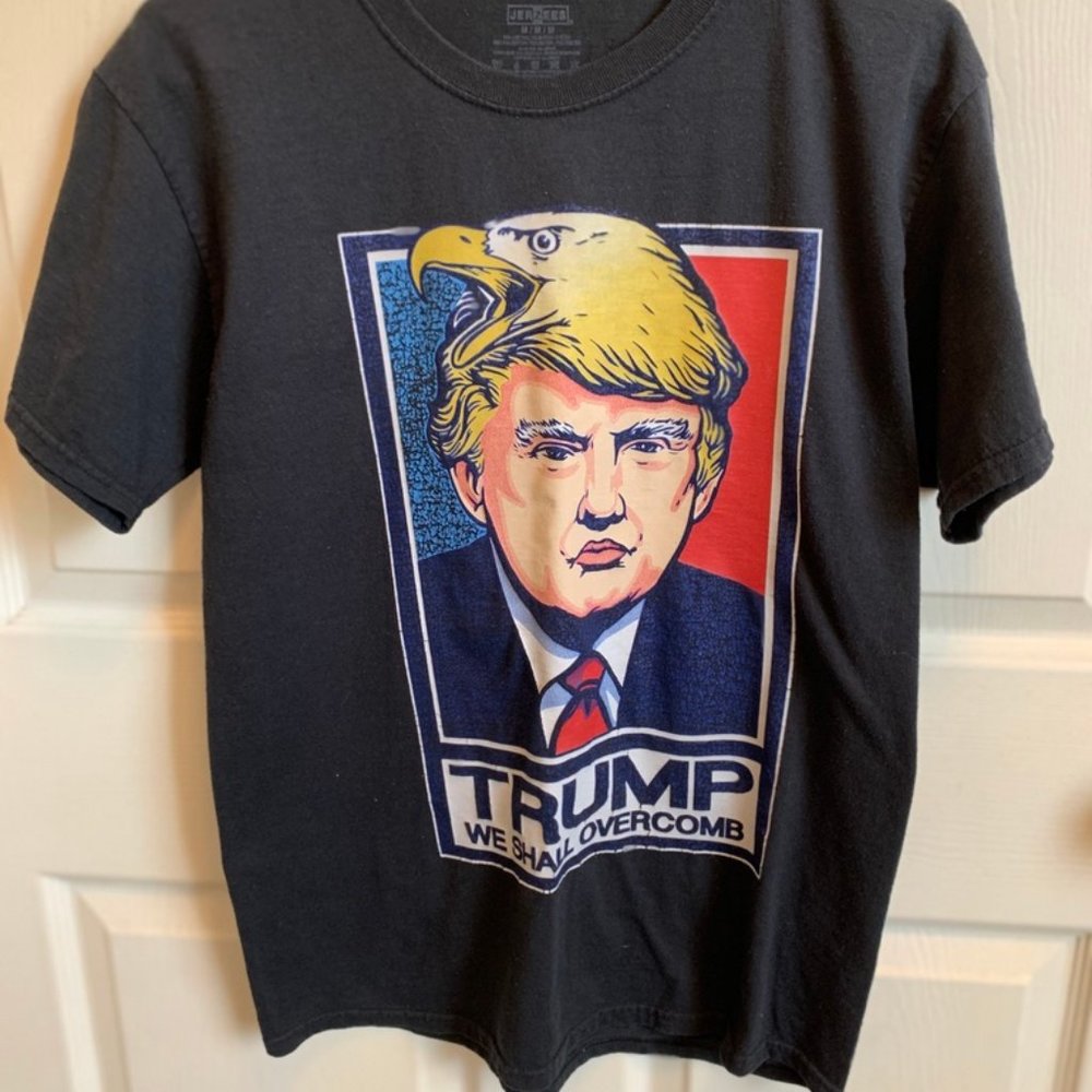 Trump Meme Black T-Shirt Size Medium